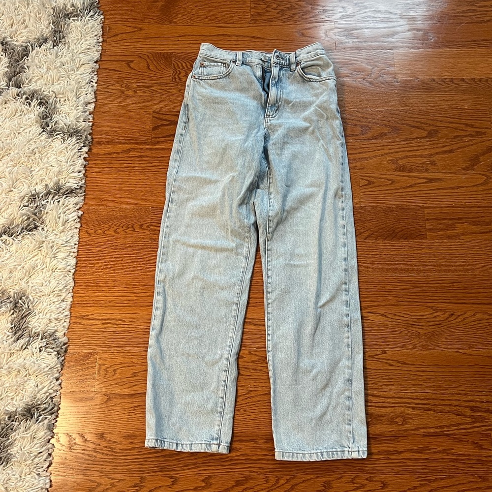Garage light wash jeans